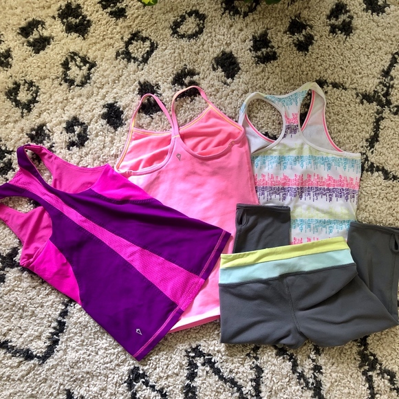 SOLD IVIVVA lot:  tanks crop pants tops Lululemon - Picture 2 of 2
